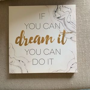 Walt Disney Quote Wall Sign